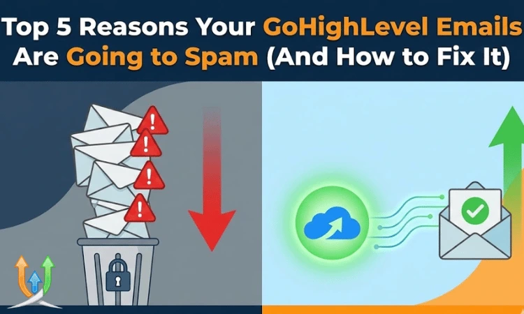 Top 5 Reasons Your GoHighLevel Emails Are Going to Spam (And How to Fix It)