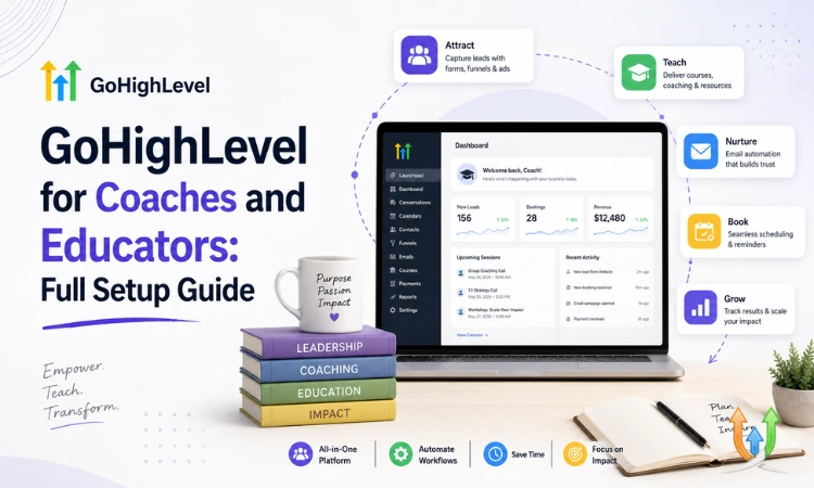 GoHighLevel for Coaches and Educators: Full Setup Guide