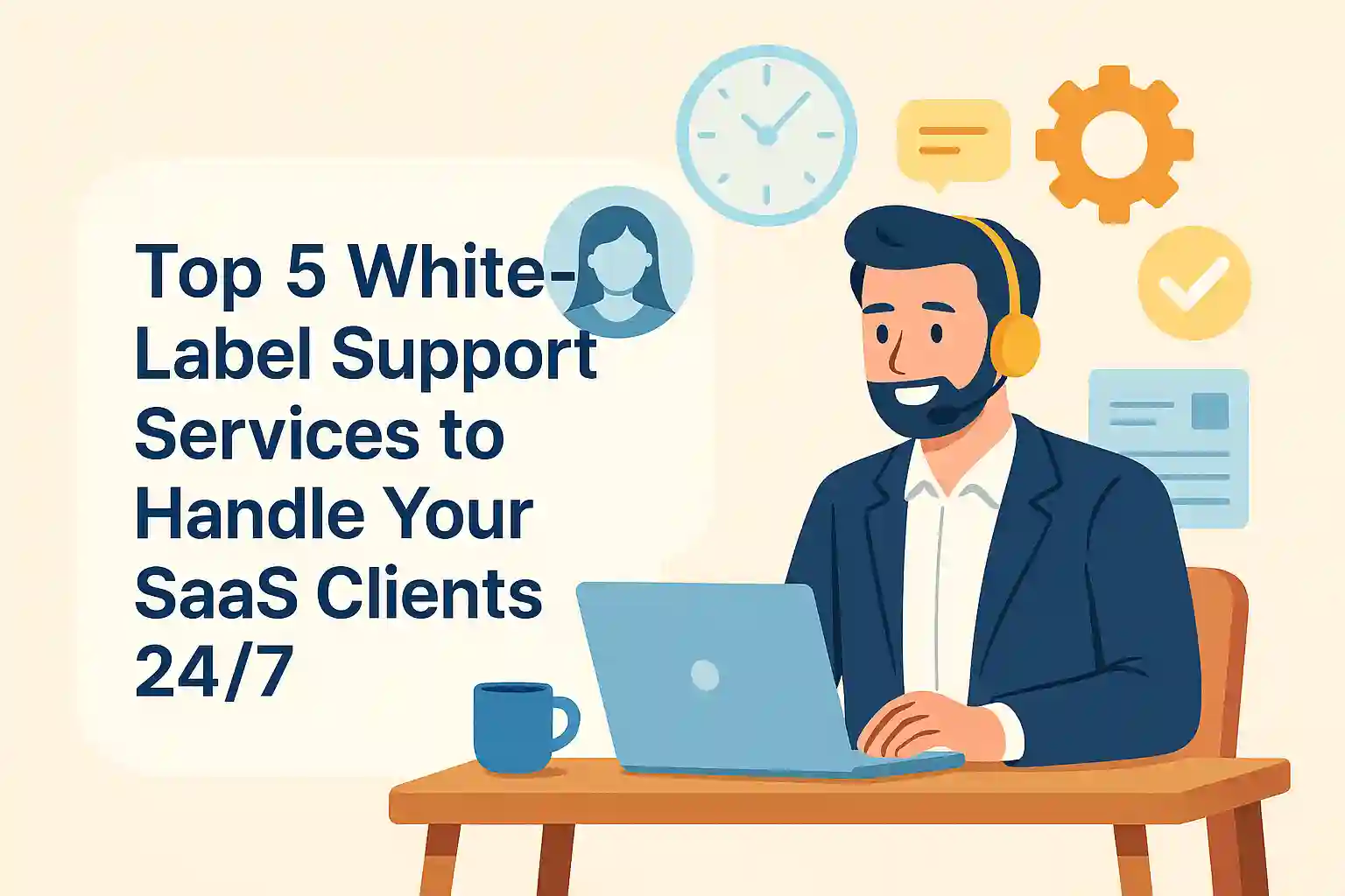 Top 5 White-Label Support Services to Handle Your SaaS Clients 24/7